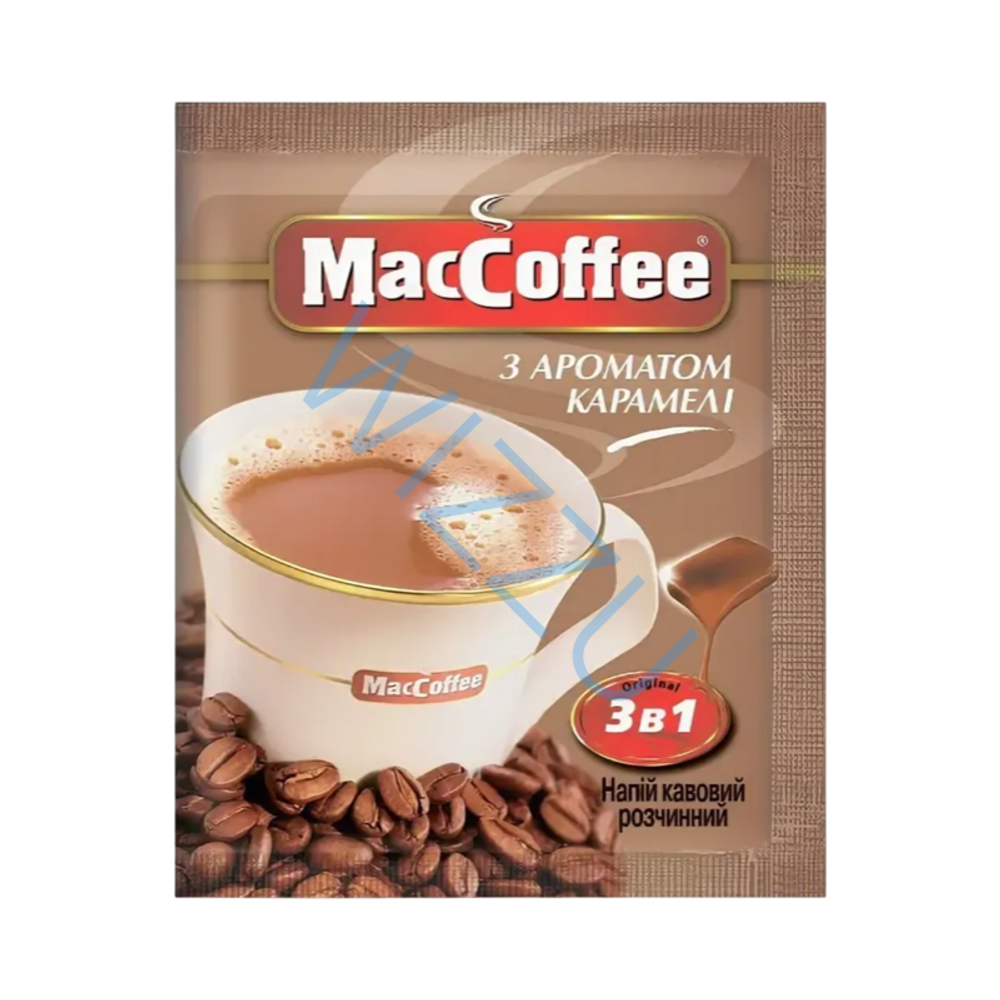 Кофе MacCoffee 3в1 Карамель18г