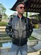 Мужская куртка из кожи крокодила Philipp Plein JT-130