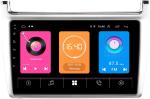 Магнитола для Volkswagen Polo 2009-2020 (рамка серебро) - GT9-540 на Android 10