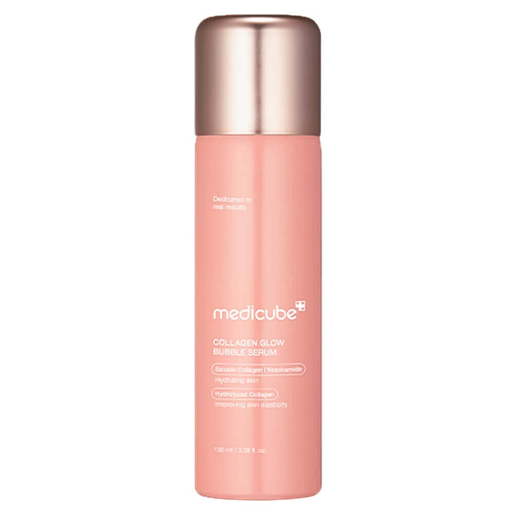 Сыворотка для лица пузырькова с коллагеном MEDICUBE Collagen Glow Bubble Serum 100 мл