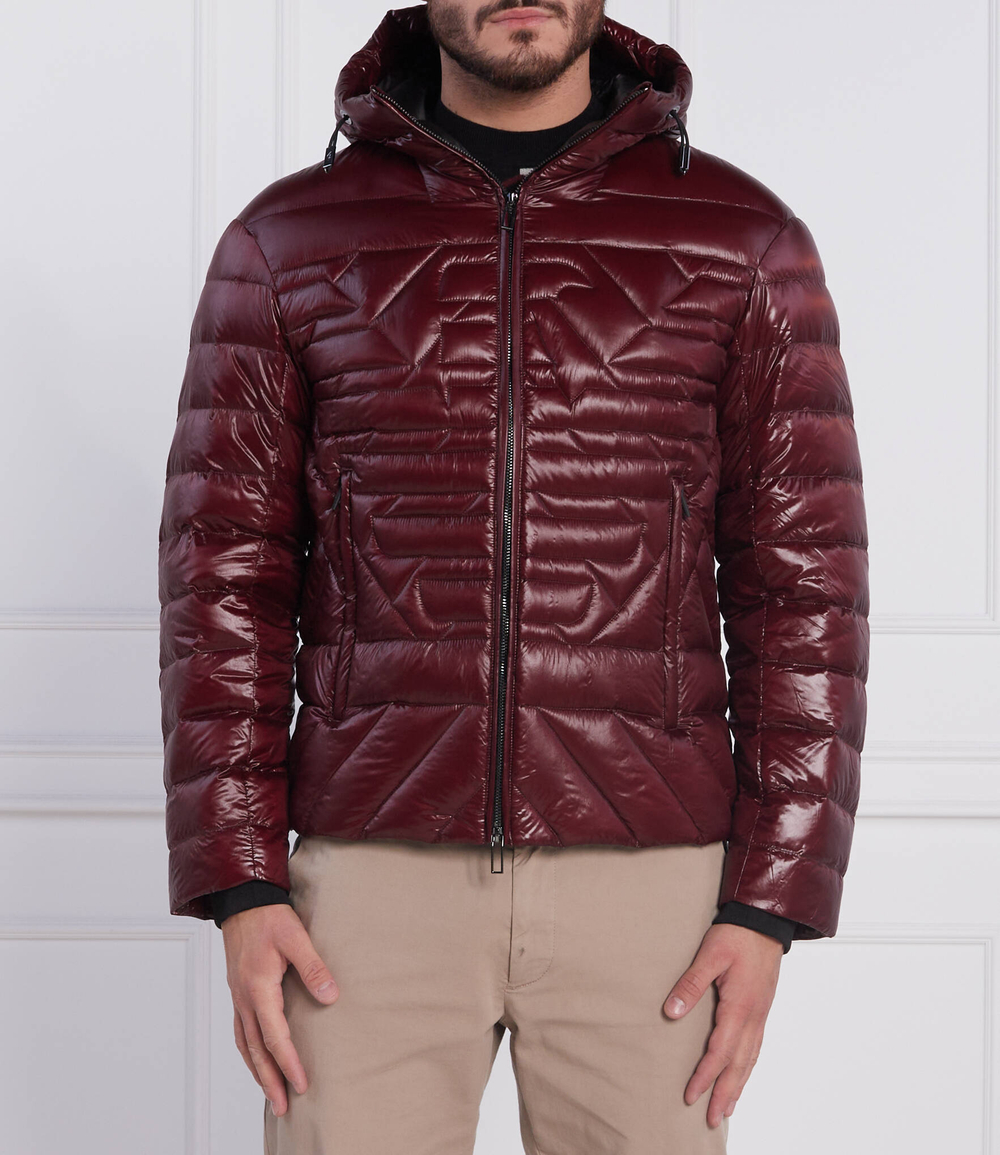 пуховая куртка Emporio Armani - бордовый(6L1BN7 1NPDZ)