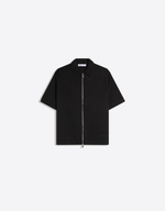 Мужская струящаяся рубашка boxy fit с коротким рукавом - BERSHKA
