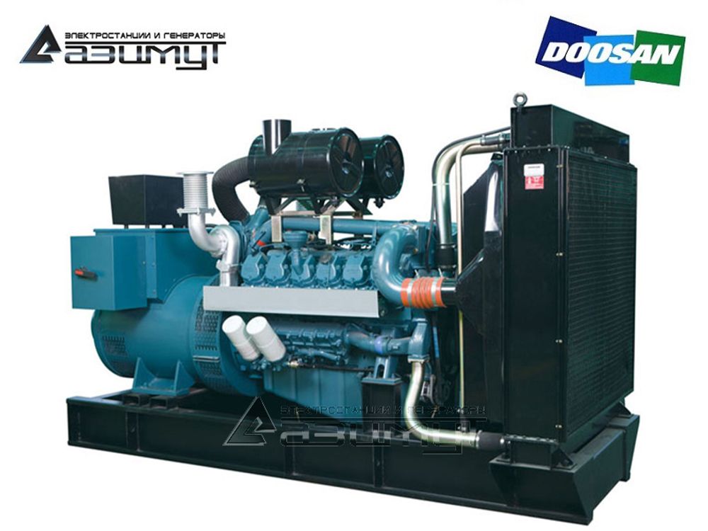 Дизельный генератор Азимут АД-450С-Т400-2РМ17 Doosan с автозапуском Дизельный генератор Азимут АД-450С-Т400-2РМ17 Doosan с автозапуском