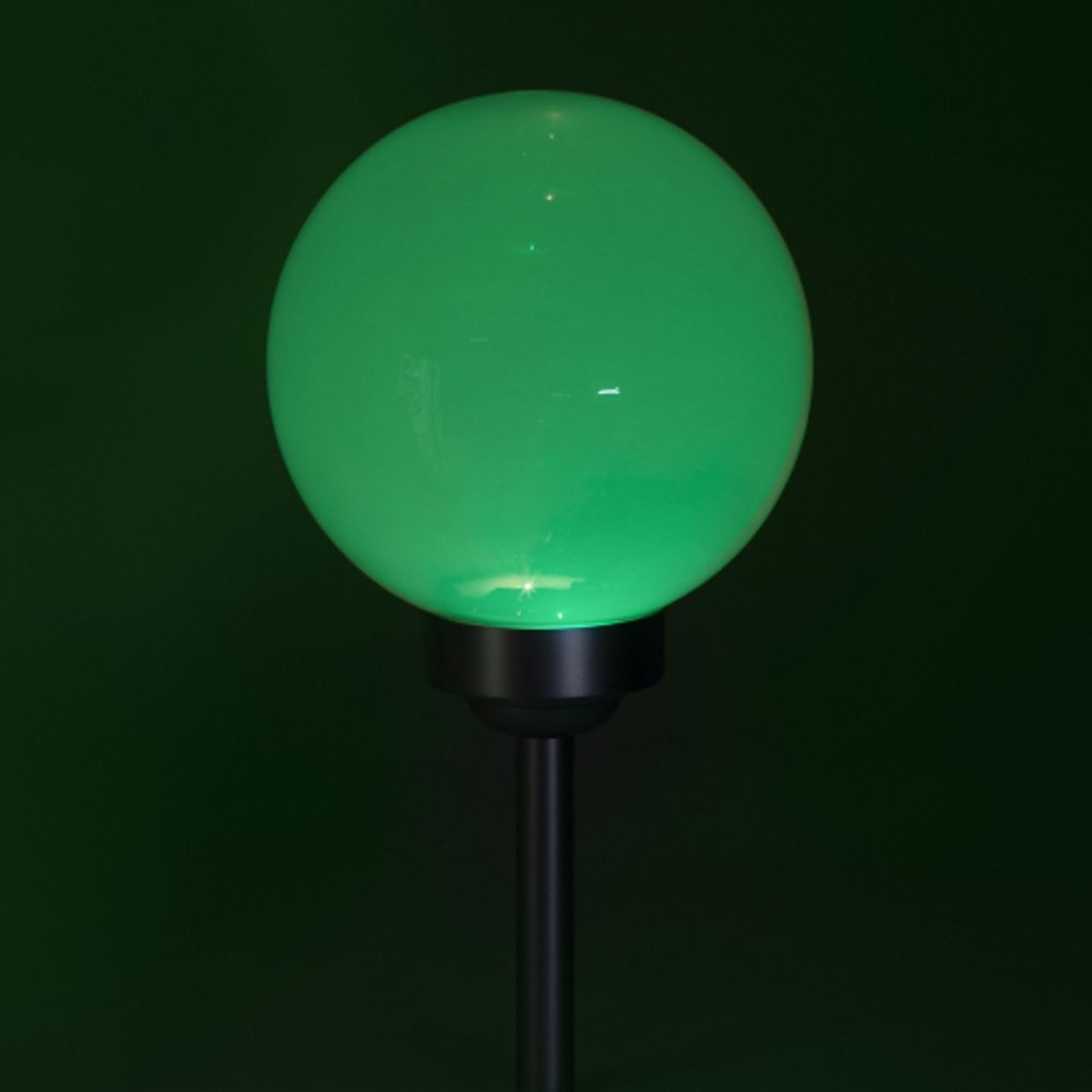 Светильник уличный ЭРА ERASF22-55 Шар на солнечной батарее садовый RGB d 15 см | Садовые декоративные светильники