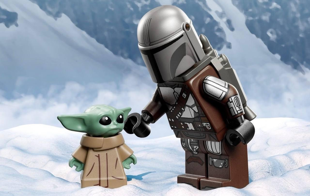 Конструктор Лего Star Wars Атака AT-RT 75444 | LEGO Star Wars AT-RT Attack | Мандалорец и Грогу | 297 деталей | 7+