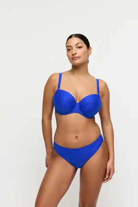 PRIMADONNA Swim Mantas Топ-балконет с поролоновой вставкой, синий электрик