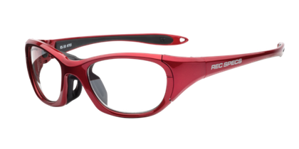 Спортивные очки с диоптриями Rec Specs / Rs-50 / Shiny Crimson / Black / для подростков старше 10 лет