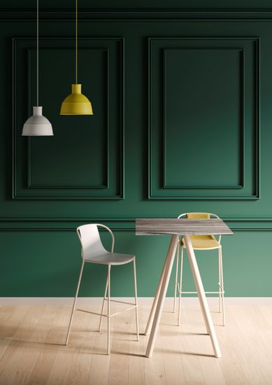 Стул пластиковый барный Kasia Stool 76
