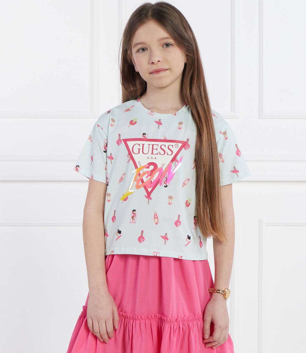 Футболка Guess - мятный(J4GI12 K6YW3)