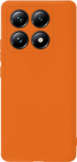Мягкий Soft Touch чехол из силикона для XIAOMI 14T PRO с бархатной подкладкой