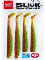 Виброхвосты LJ 3D Series SLICK SHAD PADDLE 6.0in (15.20)/T57 3шт
