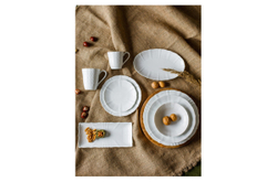 Тарелка суповая 24см Noritake Шер Бланк