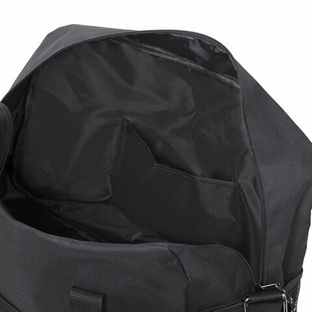 Сумка спортивная BRAUBERG MOVE, черная, 45x30x20 см, 271689