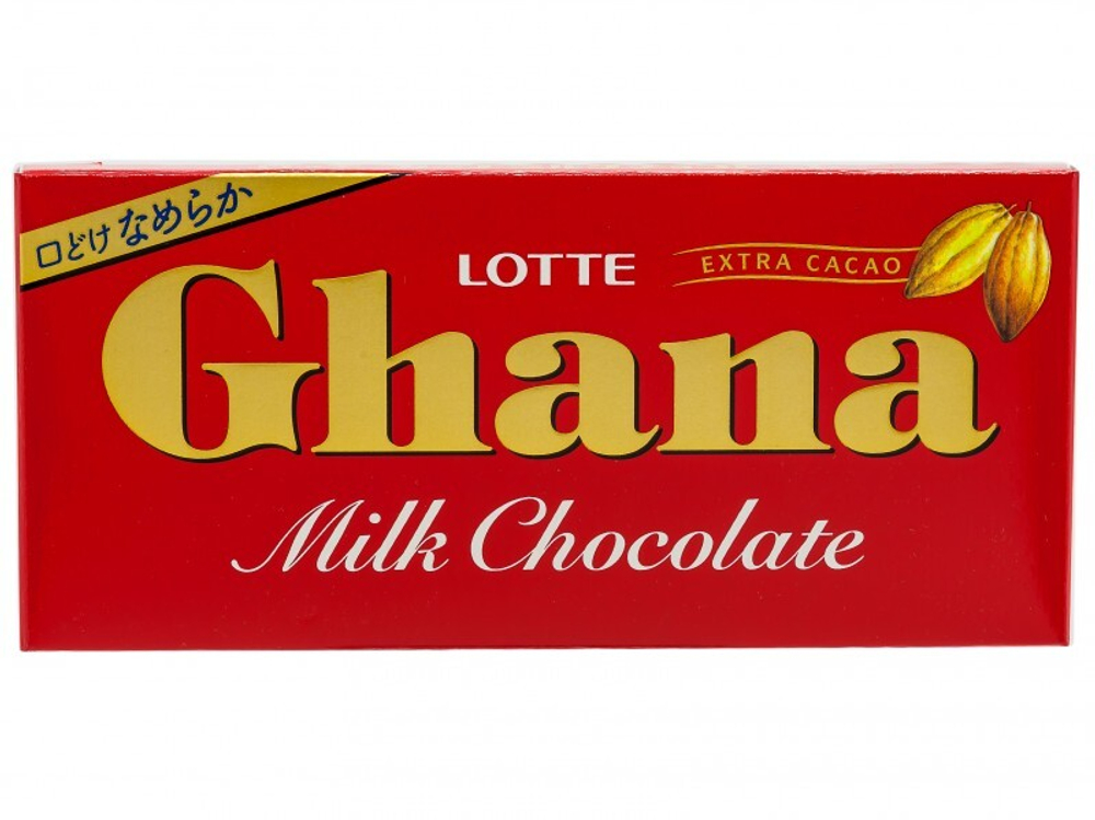 Шоколад CHANA молочный, Lotte, 50гр