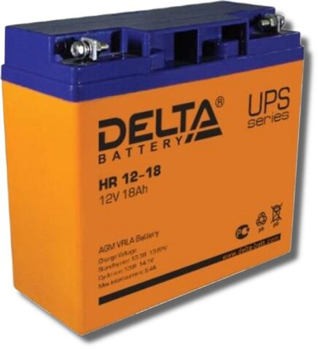 HR 12-18 Delta Аккумулятор герметичный свинцово-кислотный