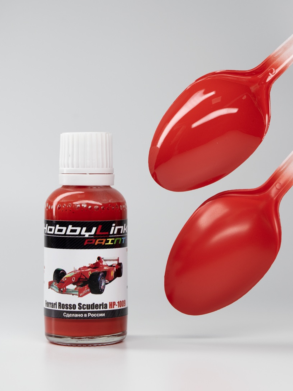 Краска лаковая HobbyLink Ferrari Rosso Scuderia HP-1009