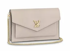 Сумка Louis Vuitton Mylockme Chain кремовый