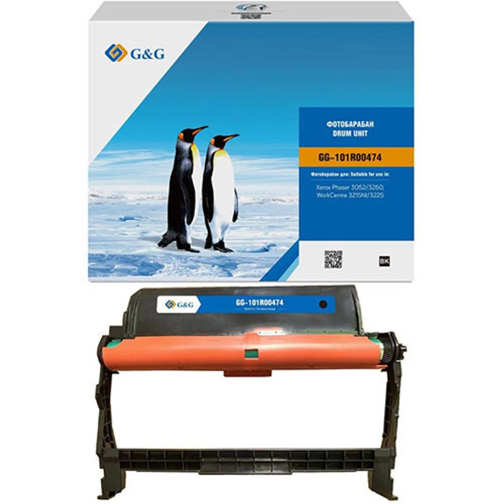 Драм-картридж G&amp;G, аналог Xerox 101R00474 для 3052/3215/3225/3260