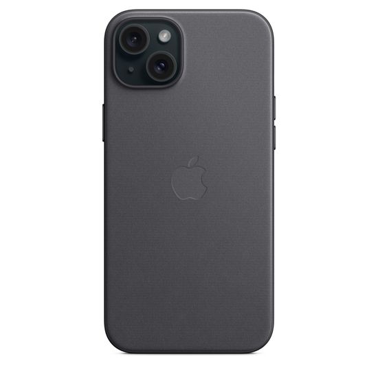 Чехол для iPhone 15  FineWoven с MagSafe - Mulberry ( Черный)