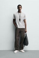 КОМПЛЕКТ ИЗ 3 БАЗОВЫХ ФУТБОЛОК MEDIUM WEIGHT /02 — ZARA