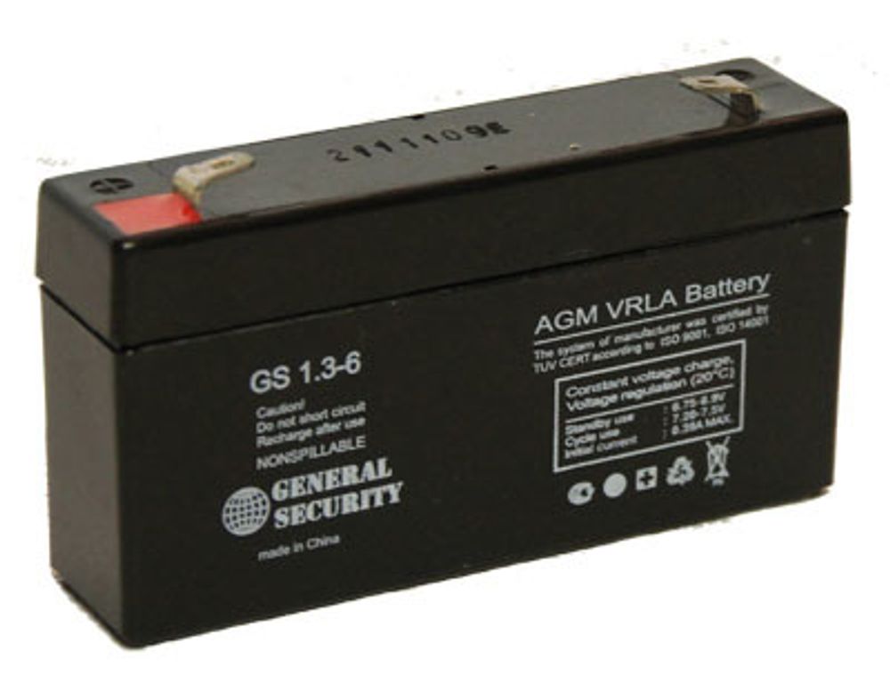 GENERAL SECURITY GS 1.3-6 аккумулятор
