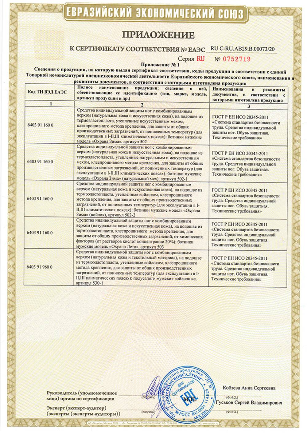 Ботинки мужские "Охрана Зима" (нат. мех), ХСН