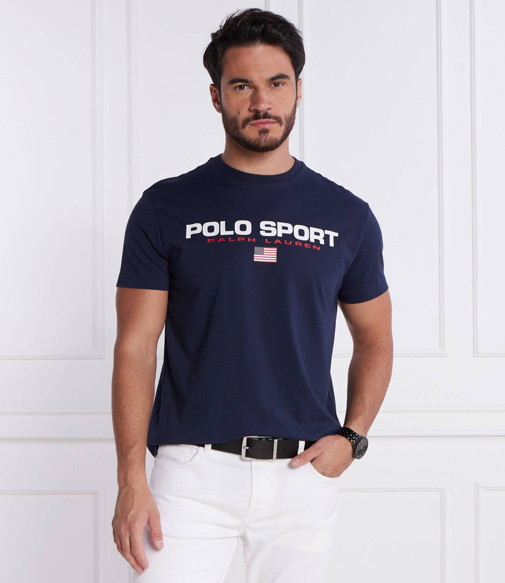 Футболка POLO RALPH LAUREN - темно-синий(710750444)