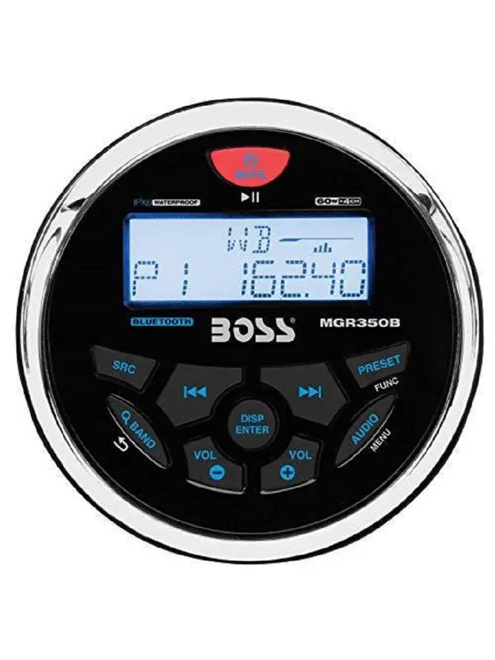 Влагозащ головное устройство Boss Audio Marine MGR350B