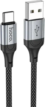 Кабель HOCO X102 USB-Type-C 3A 1м Nylon Black