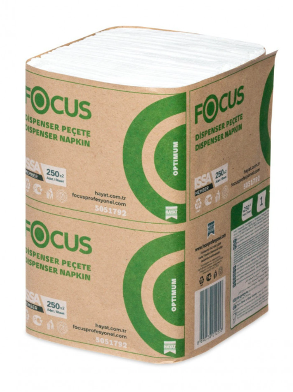Бумажные салфетки для диспенсера FOCUS OPTIMUM, Артикул 5051792