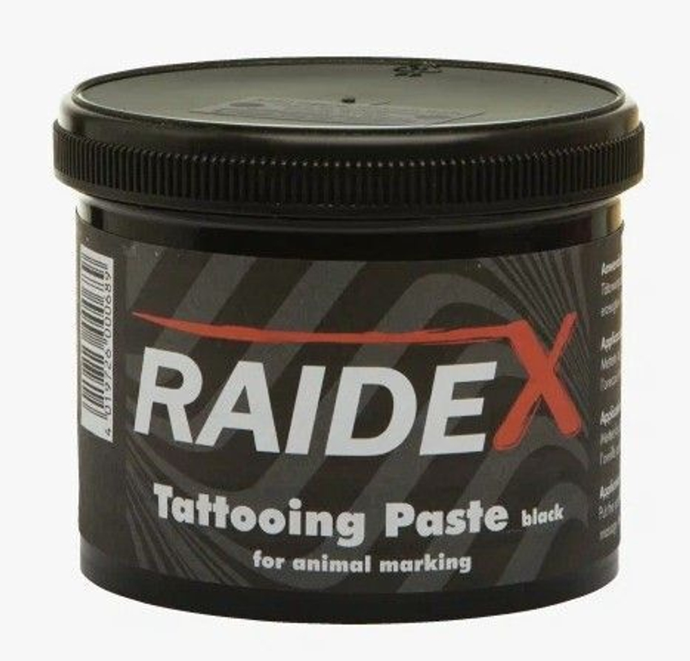 Паста черная для татуировки Raidex, 600 г