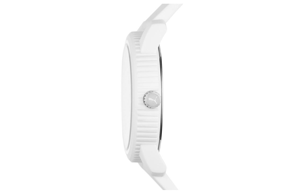 PUMA Ultrafresh Series Wrist Watch Quartz Movement Silicone Strap White Dial Men"s Watches