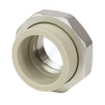 Муфта PP-R комбинированная разъемная серая Дн 32х1 1/4" ВР VALFEX 10155132Г