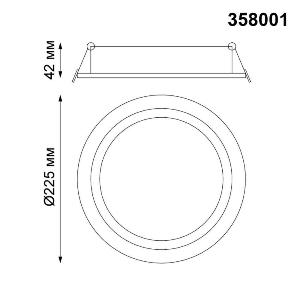 358001 SPOT NT19 460 белый Встраиваемый поворотный светильник IP20 LED 3000К 30W 85-265V STERN