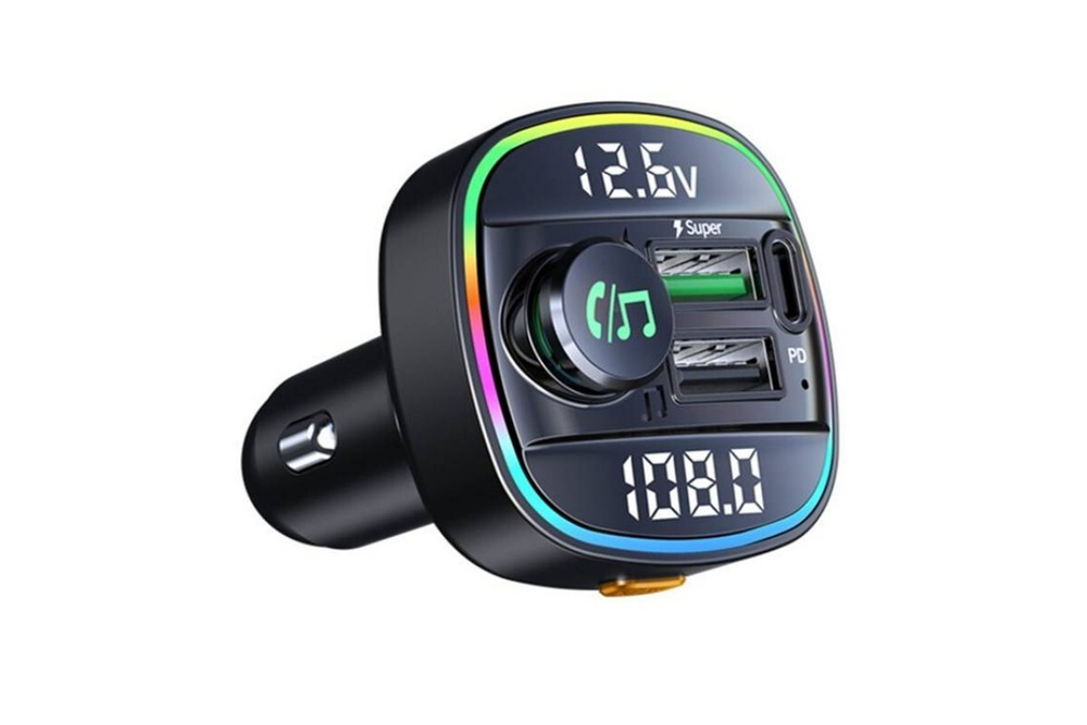 FM модулятор (трансмиттер) автомобильный TDS TS-CAF20 Bluetooth