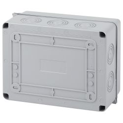 Корпус пластиковый навесной ЭРА SIMPLE КМПн-8 IP65 серый | Корпуса пластиковые распределительные герметичные
