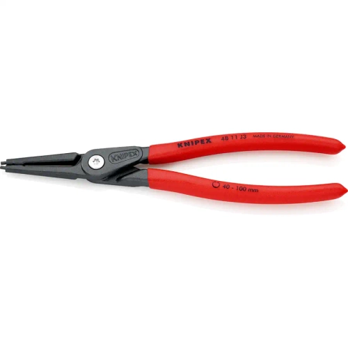 Прецизионные щипцы для стопорных колец черненая 225 мм Knipex 48 11 J3 SB