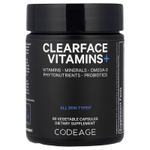 Codeage, Clearface Vitamins +, 90 растительных капсул