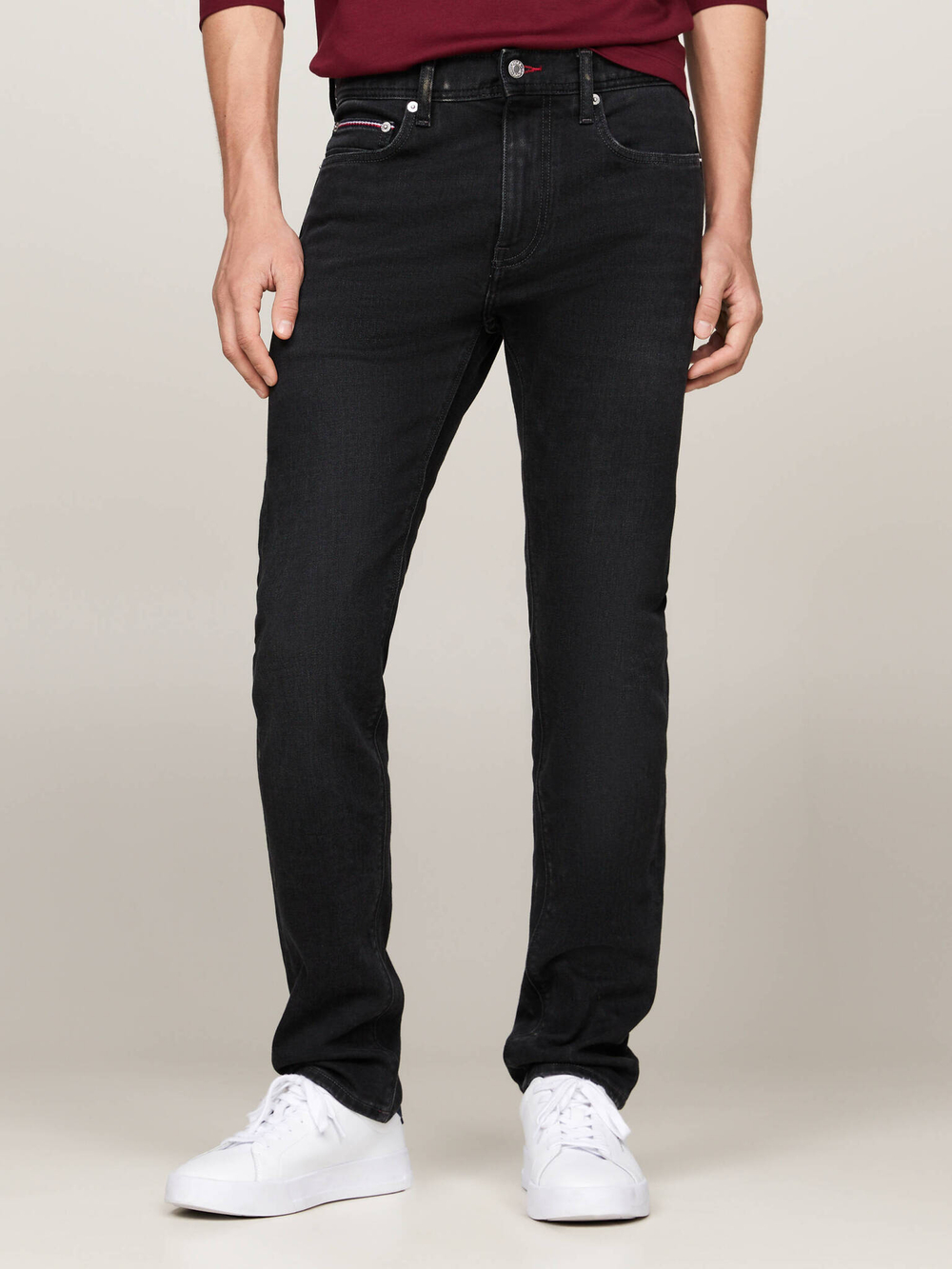 Джинсы Bleecker Tommy Hilfiger - черный(MW0MW37371)