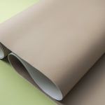 Экокожа самоклеящаяся, цв. Бежевый, лист 50х140 +/-2 см / Bergamo Beige, толщ. 0,85 мм
