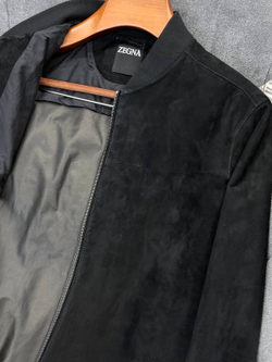 Замшевая куртка Ermenegildo Zegna