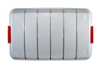 Экспедиционный ящик IRIS RV BOX 600 COVER c разделителем и крышкой, 60 л