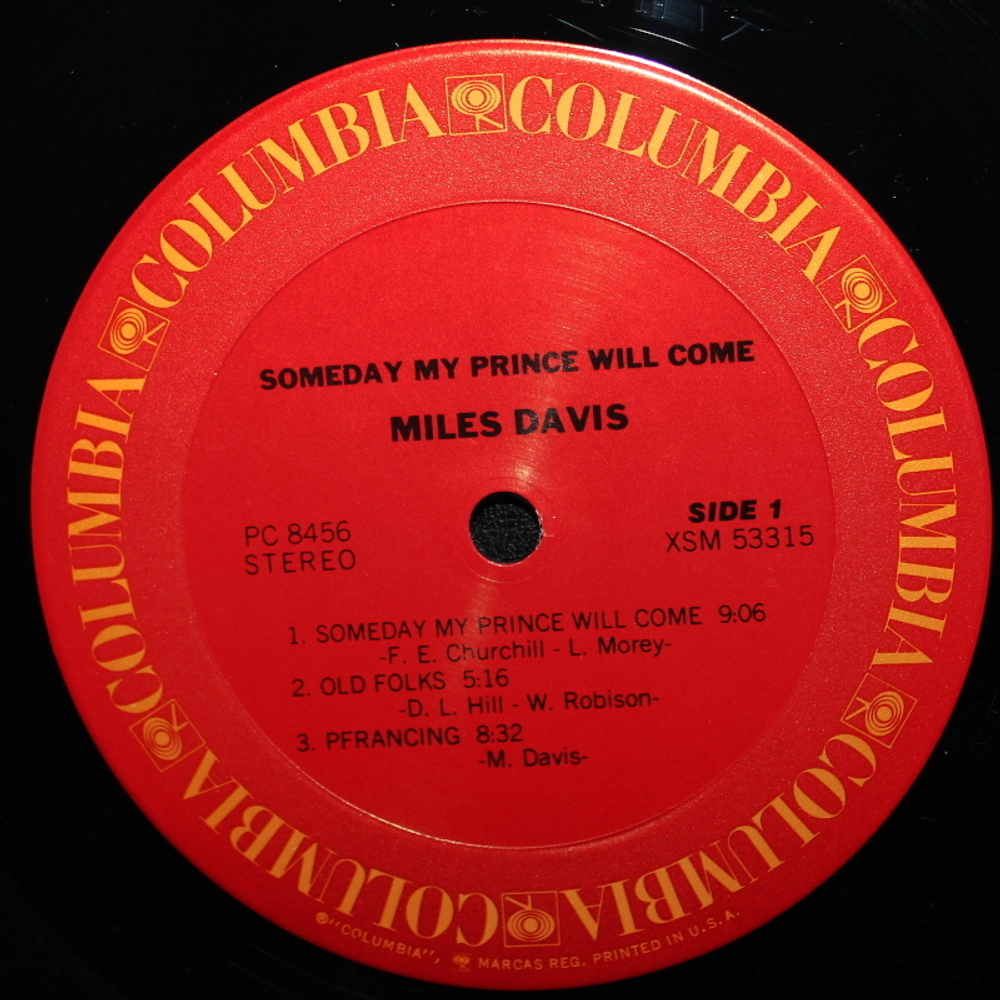 The Miles Davis Sextet / Someday My Prince Will Come (LP)