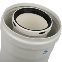 STOUT Элемент дымохода конденсац. Ø60/100 м/п PP-AL 310 мм с инспекционным окном