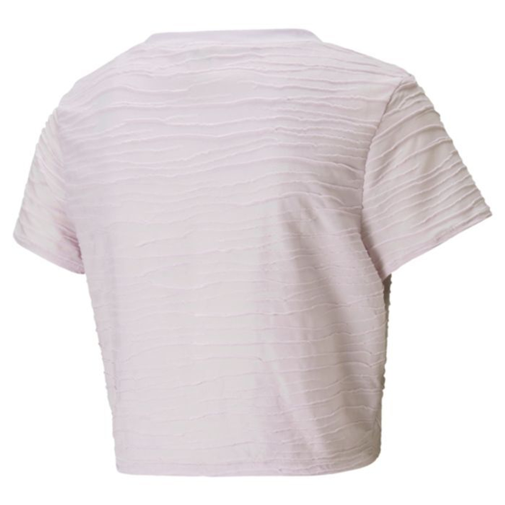 Женская теннисная футболка Puma Studio Skimmer Tee - lavender fog