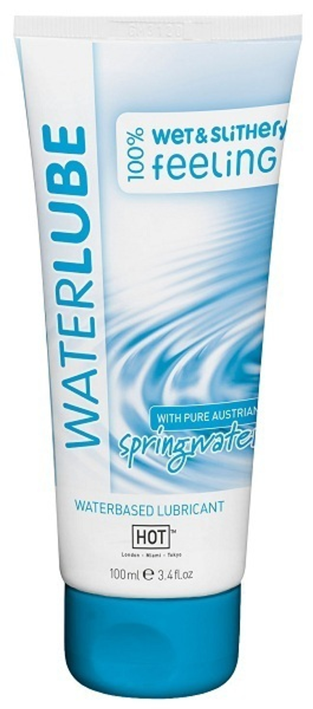 Лубрикант на основе чистой родниковой воды WaterLube, 100 мл.