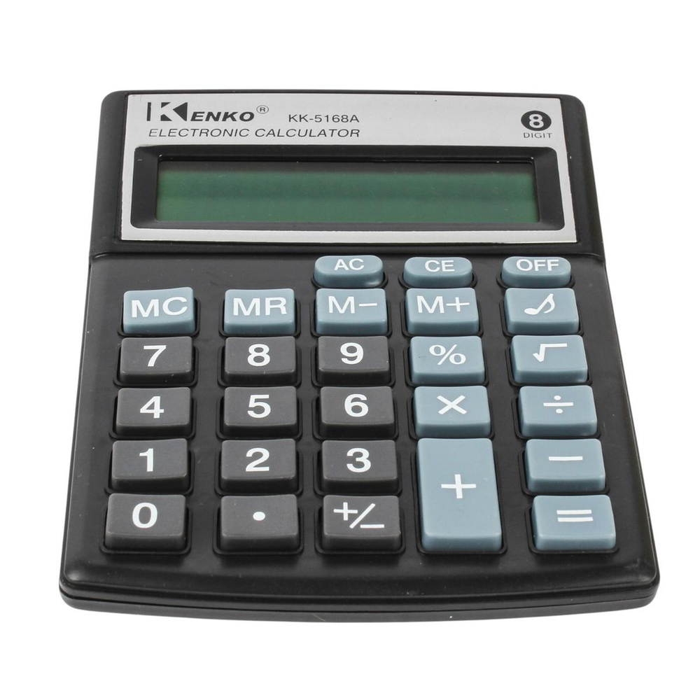 Калькулятор настольный 14*10см, 8-разряд, батар-"таблетка" D-608B-3344