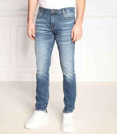 джинсы chris GUESS - голубой(M2YA27 D4Q42)