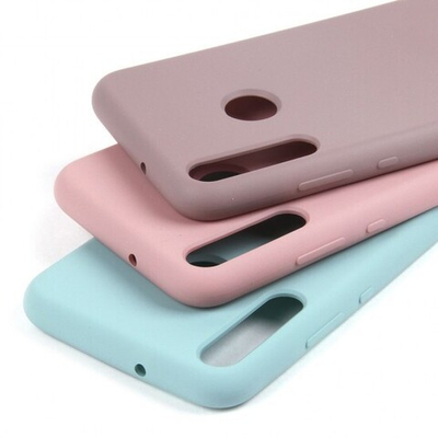Панель Soft Touch для Huawei P40 Lite E/ Y7p , 007002 Сиреневый