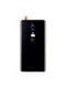 Задняя крышка для OnePlus 6 черная глянцевая (Mirror Black) со стеклом камеры